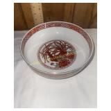 Vintage toscany phoenix and peony bowl Arita