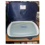 Pyrex portables carrier set