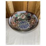 Andrea by Sadek crane/ dragon centerpiece bowl