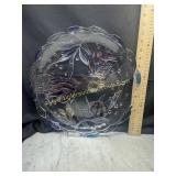 Mikasa key largo crystal serving platter
