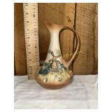 Artist signed hand painted ceramic windmill