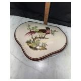 Burton & Burton birds of beauty porcelain dresser