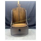 Wall mount pipe box