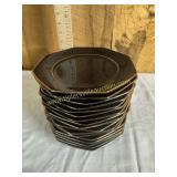17 Oneida equation dessert plates
