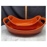 2 Rachel ray baking dishes