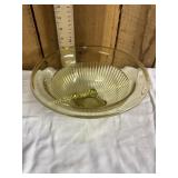 Yellow depression mixing bowl