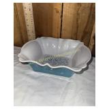 Blue and white pioneer woman baking dish