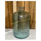 Recycled glass bottle vase