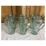 Set of 6 Coca-Cola soda mugs