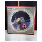 Coca-Cola polar bear platter