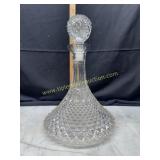Diamond point decanter