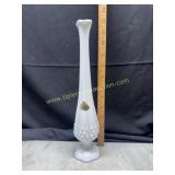 Fenton milk glass vase