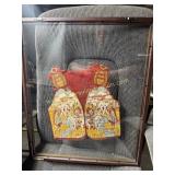 Vintage travel souvenir felt childï¿½s vest Native