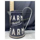 Farmhouse decor pitcher
