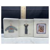 3 hallmark keepsake Christmas ornaments