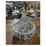 Godinger Crystal Hershey kiss candy dish