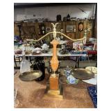 Vintage decorative balance scale