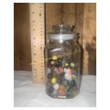 Jar of marbles