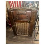 Vintage Philco console radio