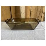 Pyrex Amber ovenware loaf pan