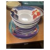 Vintage 1998 sango cafe Americana dinner ware