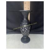 Black marble Chinese Feng Shui vase