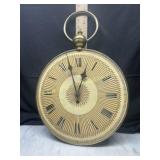 Vintage hanging pocket watch style clock
