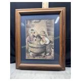 Where is the fish framed German print