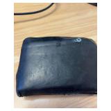 Black Leather Bifold Wallet