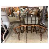Metal log rack