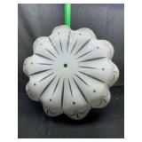 Vintage glass light shade