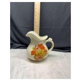 McCoy pottery fall harvest pitcher