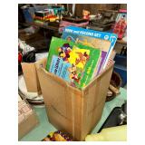 Disneyland book and record sets box lot