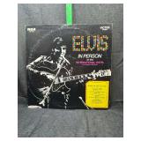 Elvis in person at the international hotel last Vegas vinyl record