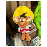 Warner Bros Speedy Gonzales Plush Toy with Yellow Sombrero