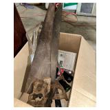 Assorted Hand Saws and Mixed Box Lot