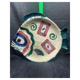 MKate original pottery round fish bowl