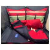 Pendleton beaver state wool teepee pillows and blanket
