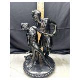 Ceramic art deco style dancing couple