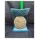 Vintage baby scale planter