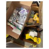 Group of crafting, decor and more 3 boxes