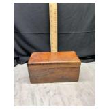Wooden storage box