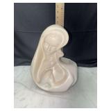 USA pottery Madonna planter