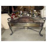 Silver plated chafing stand