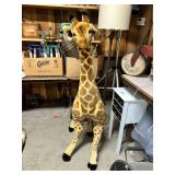 Large Standing Stuffed Giraffe Plush Toy