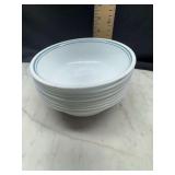 8 corelle bowls