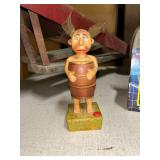 vintage novelty man in a barrel