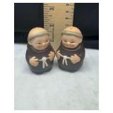 Goebel friar tuck salt and pepper shakers
