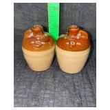 Moonshine jug salt and pepper shakers