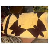 Home made butterfly quilt
